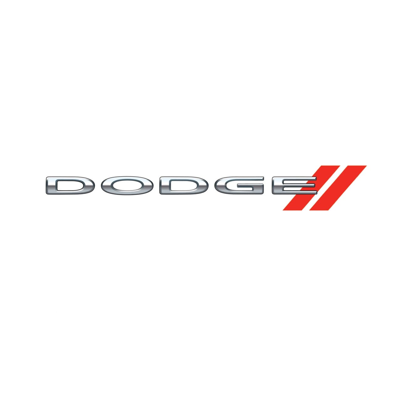 A dodge logo is shown in red and silver.