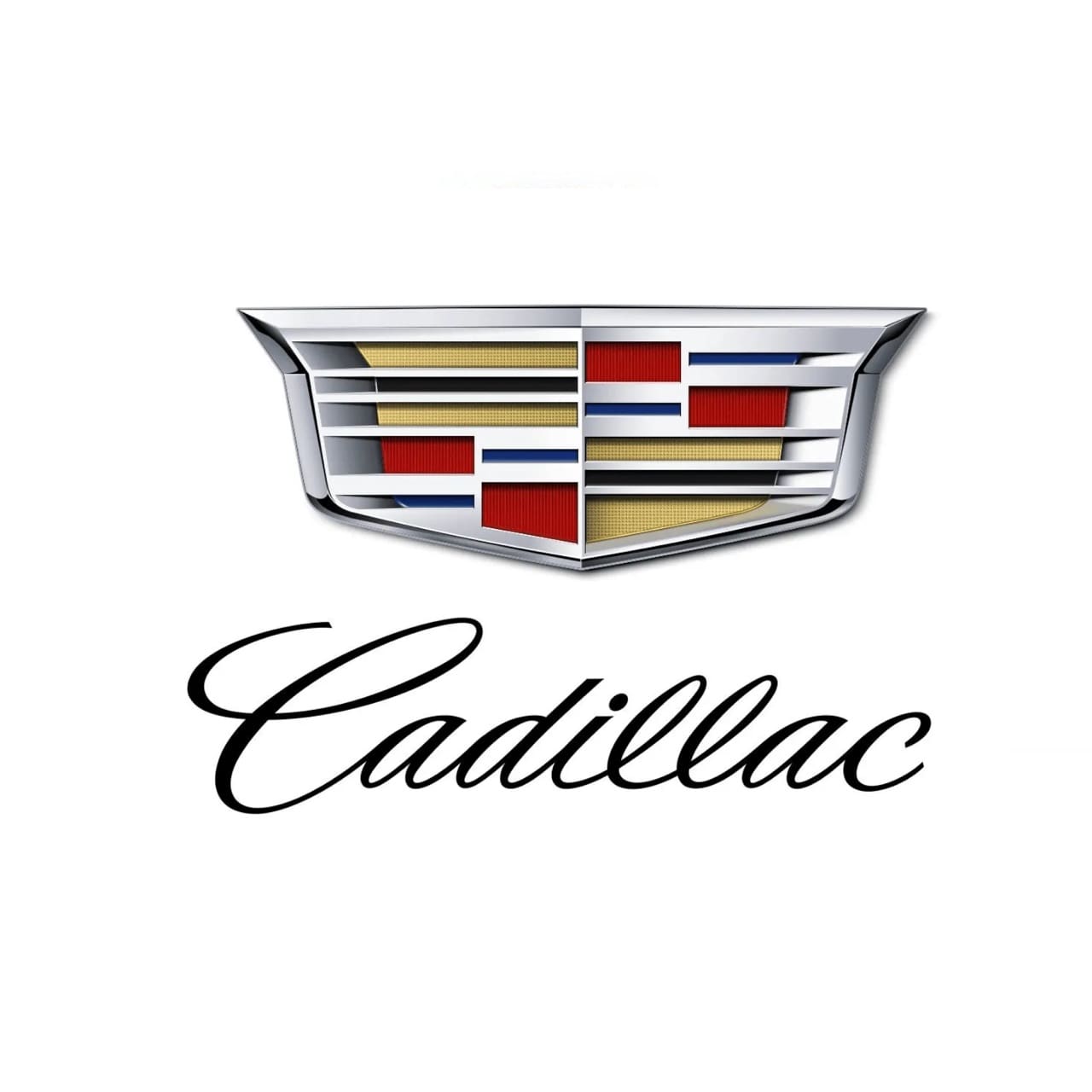 A logo of cadillac car