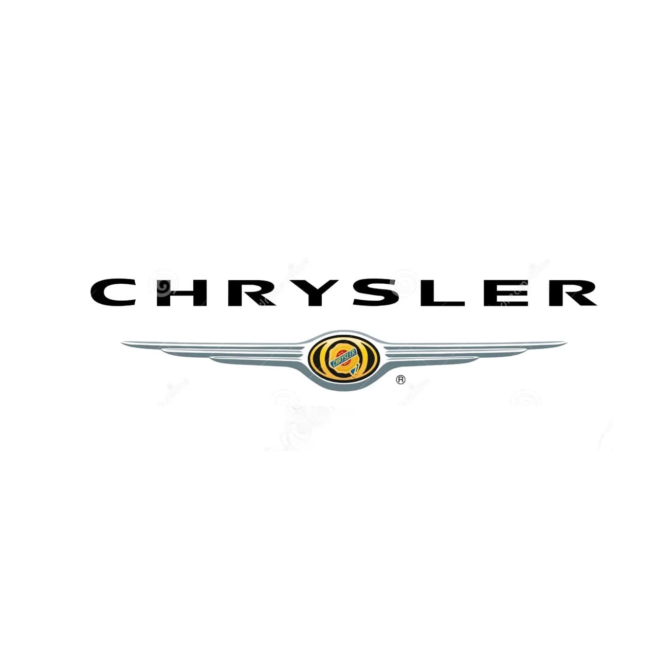 A chrysler logo is shown.